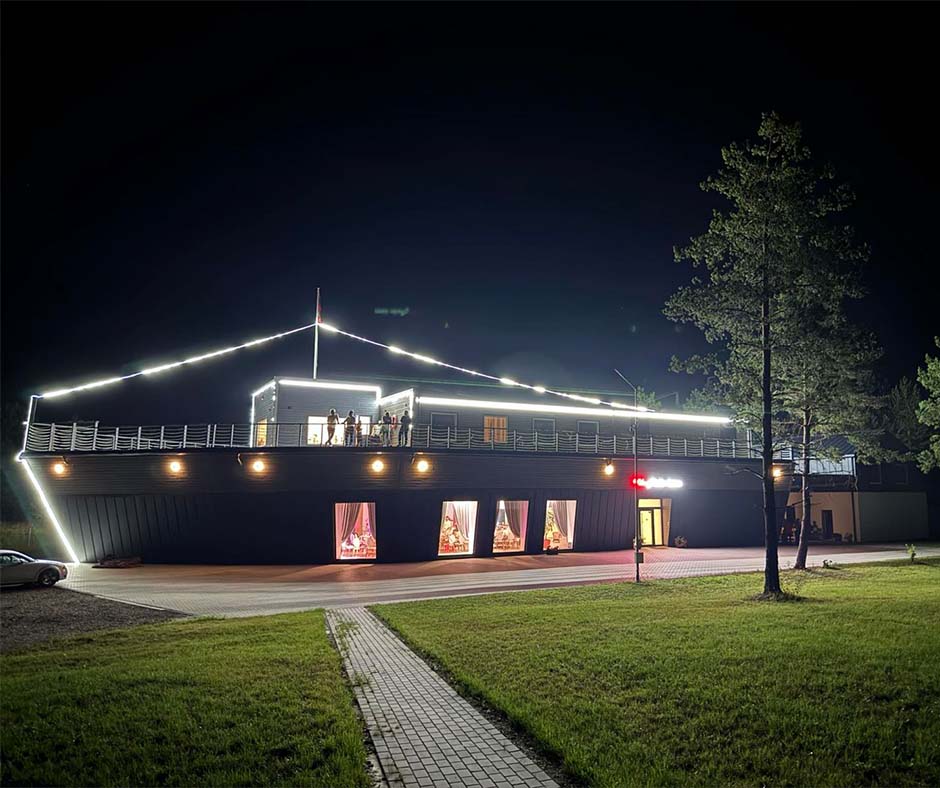 Laivo formos vila prie Vilniaus